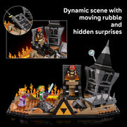LEGO The Legend of Zelda Ocarina of Time The Final Battle Building Set with 1003 Pieces and Minifigures Link, Zelda, Ganondorf 6589539