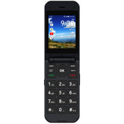Cingular ATTEA211101 Flex, 4GB, Charcoal, Prepaid Phone, Black - Lightweight