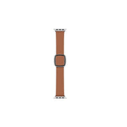 Apple MWRC2AM/A Leather Modern Buckle for Apple Watch, 40mm, Small - Saddle Brown