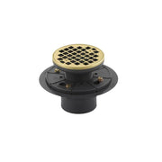 Kohler K-9135-PB Round Design Tile-In Shower Drain, Vibrant Polished Brass