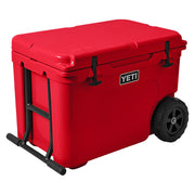YETI 10060350000 Tundra Haul Portable Wheeled 50 qt Cooler - Rescue Red