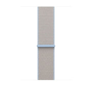 Apple 46mm Sport Loop Watch Band, Blue Mist, Nylon, Hook-and-Loop Fastener, Compatible with Apple Watch 38mm 40mm 41mm MHYU4AM/A