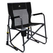 GCI Outdoor Freestyle Rocker Foldable Camp Chair with Spring-Action Rocking Technology and Breathable Mesh Backrest