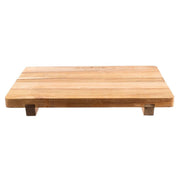 Blackstone Solid Acacia Wood Griddle Cutting Board with Raised Feet, 17 in L x 12 in W, Lightweight, Durable, Rectangle, 5595