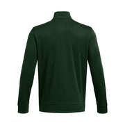 Under Armour Mens Armourfleece 1/4 Zip Fleece Outerwear Jacket, Lightweight Breathable Warmth, Forest Green Black, 3XL, 1373358