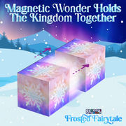USA Toyz CH1303 Blocchi Frosted Fairytale Magnetic Building Blocks Set, 84 Pieces, Pastel Multicolor
