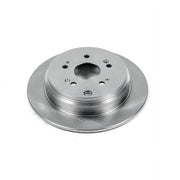 PowerStop Automotive Brake Rotor, Rear, Machined Finish, Precision Mill-Balanced, Fits 2005-16 Honda CR-V and 2007-18 Acura RDX, JBR1158