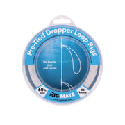 Rig Mate 60 lb Pre-Tied Dropper Loop Fishing Rigs - 80 Knots Bottom Leader Line
