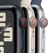 Apple Watch SE 2 Cell 40mm Midnight Aluminum - Midnight Sport Band MXFT3LL/A
