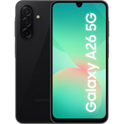 Samsung Galaxy A26 5G Smartphone, 6.7 in Super AMOLED 120Hz Display, 8GB RAM, 256GB Storage, Black, IP67 Dust and Water Resistant, Android 15