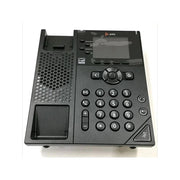 HP Poly VVX 250 IP Phone, Corded Desktop, Wall Mountable, 4-Line, PoE-Enabled, Color Display, Black, 89B58AA