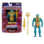 Mattel Masters of the Universe Masterverse Mer-Man Action Figure, 7-Inch Scale, 30 Points of Articulation, Multicolor