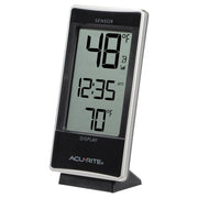 AcuRite 02059M Indoor and Outdoor Thermometer with Temperature and Clock