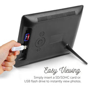 Aluratek ADPFWM8S 8 Inch LCD Digital Photo Frame with Auto Slideshow