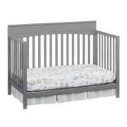 M Design Village 67011550 Oxford Baby Harper 4-in-1 Convertible Crib Dove Gray GreenGuard Gold Certified Wooden Crib