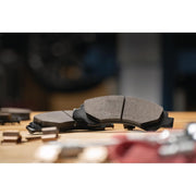 ACDelco Silver Ceramic Rear Disc Brake Pads with Hardware Clips for 1999-2007 Chevrolet Silverado and GMC Sierra, 14D792CHF1