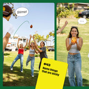 DSS Games Gimme That Muskrat Rodent-Tossing Party Game with Electronic Marvin Muskrat and 200 Prompt Cards for Family Game Night Ages 8 and Up N007606