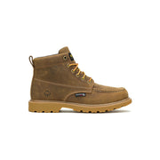 Wolverine Mens Floorhand Moc Toe Block Heel Work Boots - TAN 13 MEDIUM
