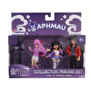 Bonkers Toys Aphmau MyStreet Collectible Figure Set, 4-Pack Multicolored Characters Aphmau Aaron KC Zane, 612154