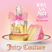 Juicy Couture Viva La Juicy Sucre Eau De Parfum, Amber Fruity Gourmand Scent, 1.7 Fl Oz A0135468