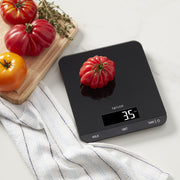 Taylor 33 LB Kitchen Glass Digital Scale, Black, High Capacity, Hold Function, Touch Control, 5301335