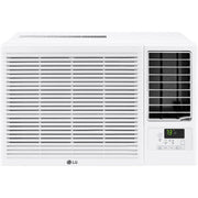 LG LW1223HR 12,000 BTU 230-Volt Window Air Conditioner with Heater, White