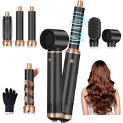 Taotique JFB-0001-04 5 in 1 Blow Dryer Brush, Upgrade Hair Dryer Brush Air Curler Air Curling Wrap Styler