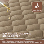 Duchessz 14-Inch Queen Hybrid Mattress with Gel Memory Foam, Medium Firm, Breathable Knit Cover, Pocket Springs, Reinforced Edge Support