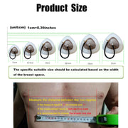 Floryexn Pectus Excavatum Brace, Medical-Grade Silicone Sternum Orthosis with Negative Pressure Dial, Lightweight Chest Brace for Adults and Children