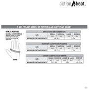 ActionHeat AA Battery Heated Gloves for Ladies - Navy