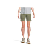 Columbia Women's Leslie Falls Convertible Hiking Pants, Stone Green, Zip-Off Legs, Stain-Resistant, Active Fit, 208706