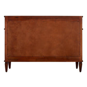 Signature Hardware Elegant-60-Brown Mahogany Vanity Cabinet, 60