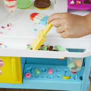 Hasbro Play-Doh Kitchen Creations Ultimate Ice Cream Truck Playset with 27 Tools, 12 Colors, Realistic Sounds, Built-In Storage