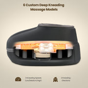 RENPHO P-WMF01 Foot Massager with Heat, Shiatsu Deep Kneading Massage, Soothing Warmth up to 140F, Gray