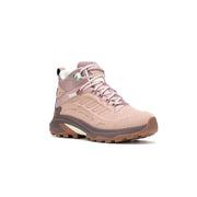 Merrell Moab Speed 2 Leather Mid Waterproof Hiking Boots for Women, Adobe Rose, Size 8.5 M, J038220