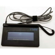 Topaz Systems SigLite 1X5 Electronic Signature Pad, Pressure-Sensitive Touchpad, USB Virtual Serial Interface, Black, Compact Aluminum Design, T-S460-BSB-R