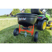 Agri-Fab Broadcast Spreader Tow Style, 110 lb Capacity, Black