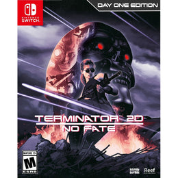 Reef Entertainment Terminator 2D NO FATE Collector's Edition Video Game for Nintendo Switch, Classic Arcade Gameplay, 2D Pixel Artwork, Multiple Modes, PMSD95166SWI
