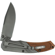 Old Timer 1189730 Wood Ti-Nitride Spring-Assisted Knife