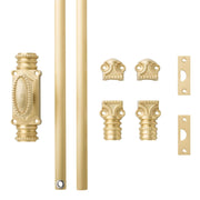 Signature Hardware SH553287PB Aldemer Brass Cabinet Cremone Bolt - Polished Brass