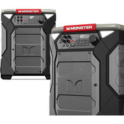 Monster MNRR360 Rockin' Roller 360 Portable Indoor/Outdoor Wireless Speaker (Gray/Black)