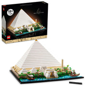 Lego 6379809 Architecture Great Pyramid of Giza 21058 Toy Building Kit, 1476 Pieces