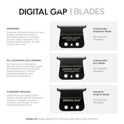 Cocco CVPT-Matte Black Veloce Pro Cordless Trimmer - Digital Gap Ambassador DLC Blade, High-Torque Brushless Motor, All-Metal Design