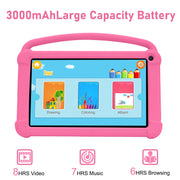 BYANDBY Kids Tablet, 7 Inch Android 12.0, 4GB RAM, 32GB Storage, Pink, Expandable to 1TB