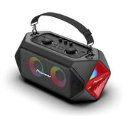 Pioneer PBM5 Portable Bluetooth Boombox Party Speaker, Red
