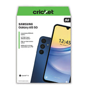 Samsung SM-A156B Galaxy A15 5G 64GB (Prepaid) Blue Black - Cricket Wireless
