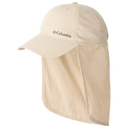 Columbia Schooner Bank II Cachalot Hat with Omni-SHADE UPF 50 Sun Protection, Foldaway Neck Flap, Omni-SHIELD Repellency, Ancient Fossil, One Size 2120471