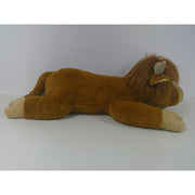 Ready To Hug Jumbo Highland Cow Plush Toy, 40-Inch, Ultra-Soft Shaggy Fur, Brown