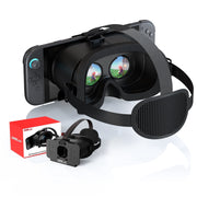 AIJUNCT VR Headset for Nintendo Switch 2, Adjustable HD Lenses, Comfortable Lightweight Design with Elastic Head Strap, 3D Virtual Reality Gaming Goggles