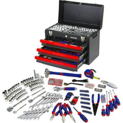 Mucinex Fast-Max W009044A WORKPRO 408-Piece Mechanics Tool Set with 3-Drawer Heavy Duty Metal Box